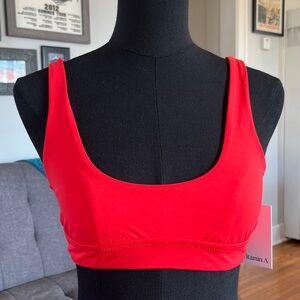 Vitamin A  Red Sienna bikini bralette top NWT Size 6/S